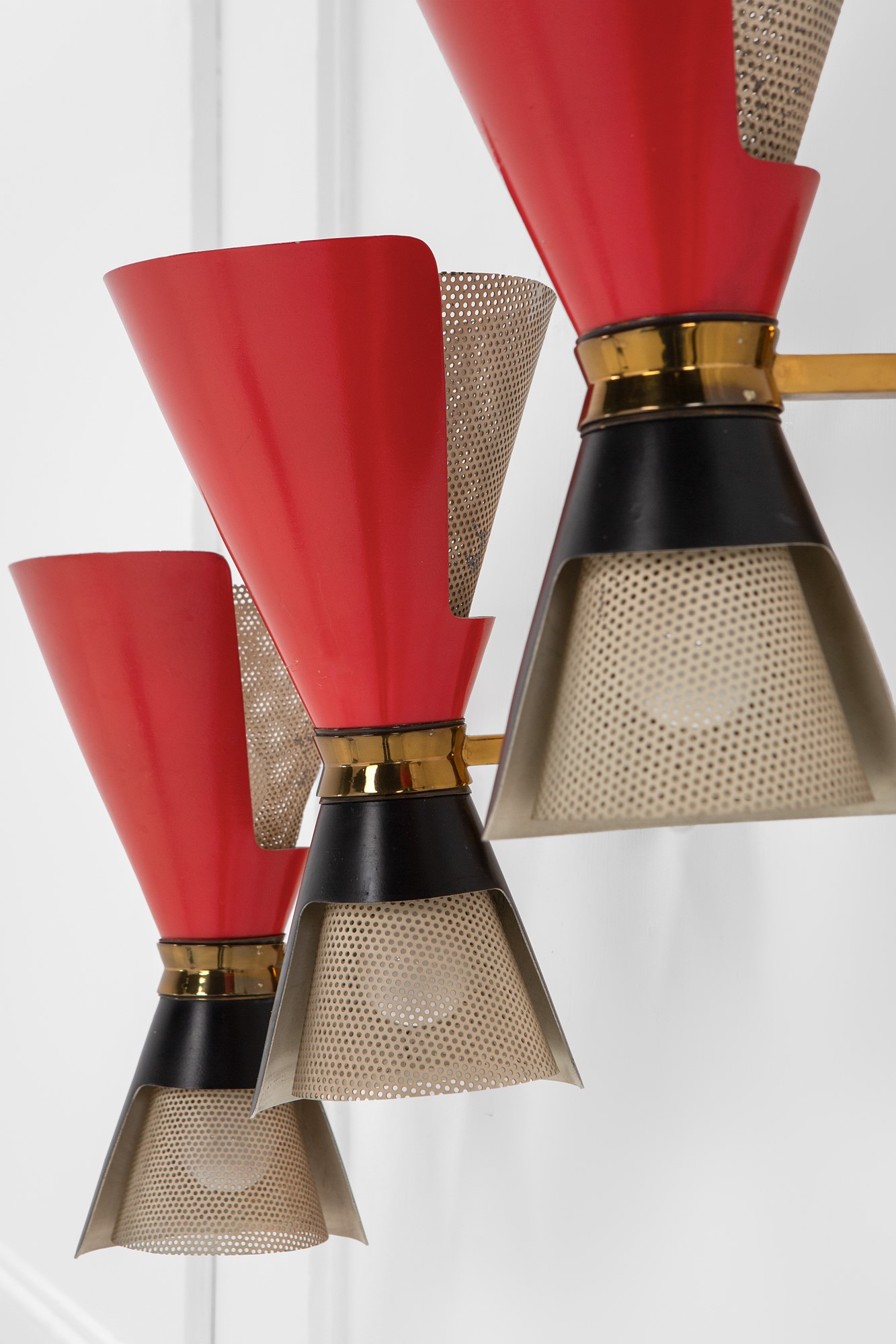 Tre lampade da parete