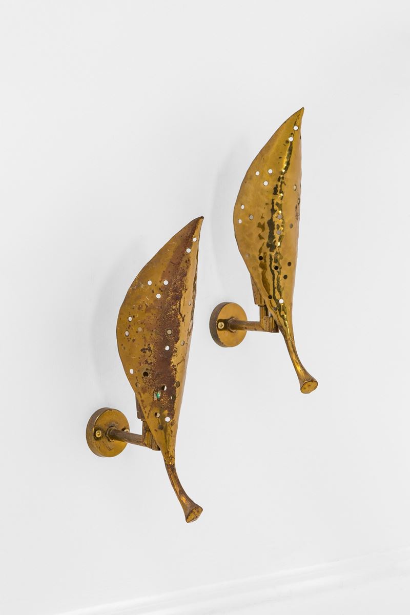 Due lampade da parete