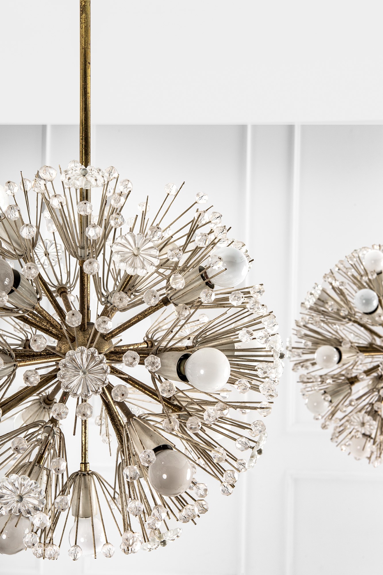 Emil Stejnar - Due Lampadari Mod. Snowball