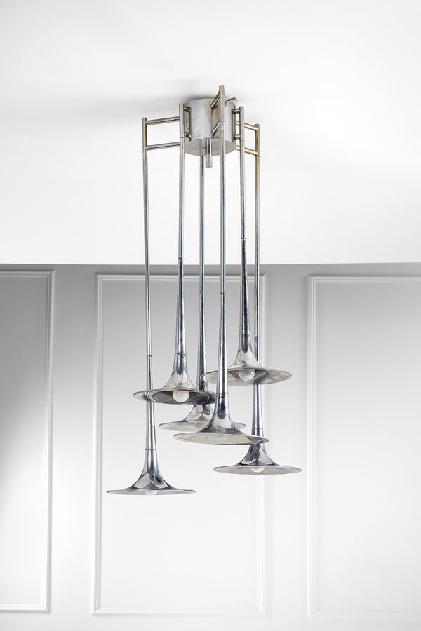 Goffredo Reggiani - Lampadario a sei luci