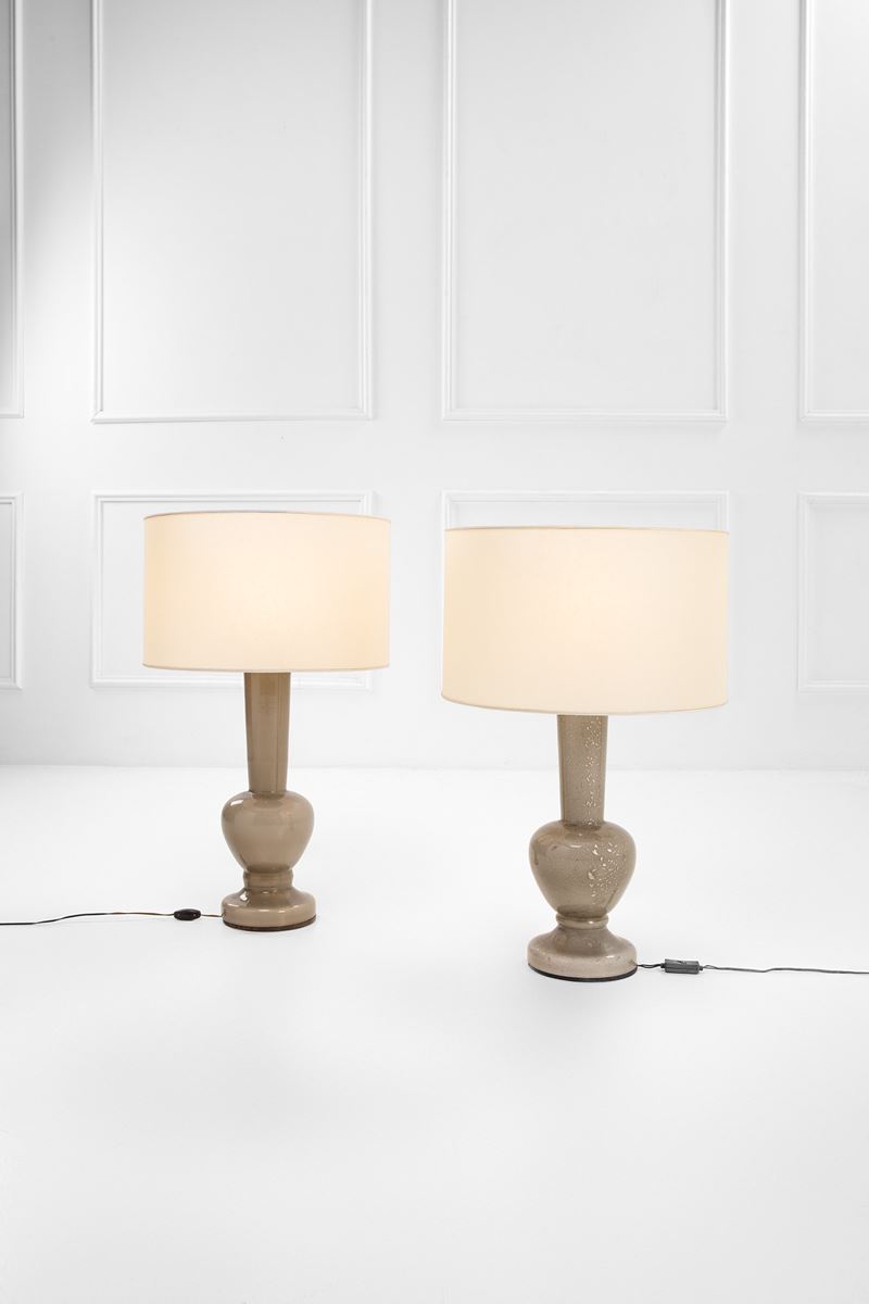 Due lampade da tavolo