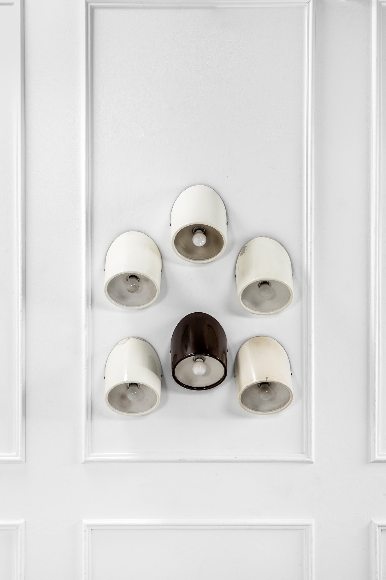 Sei lampade da parete mod. 235