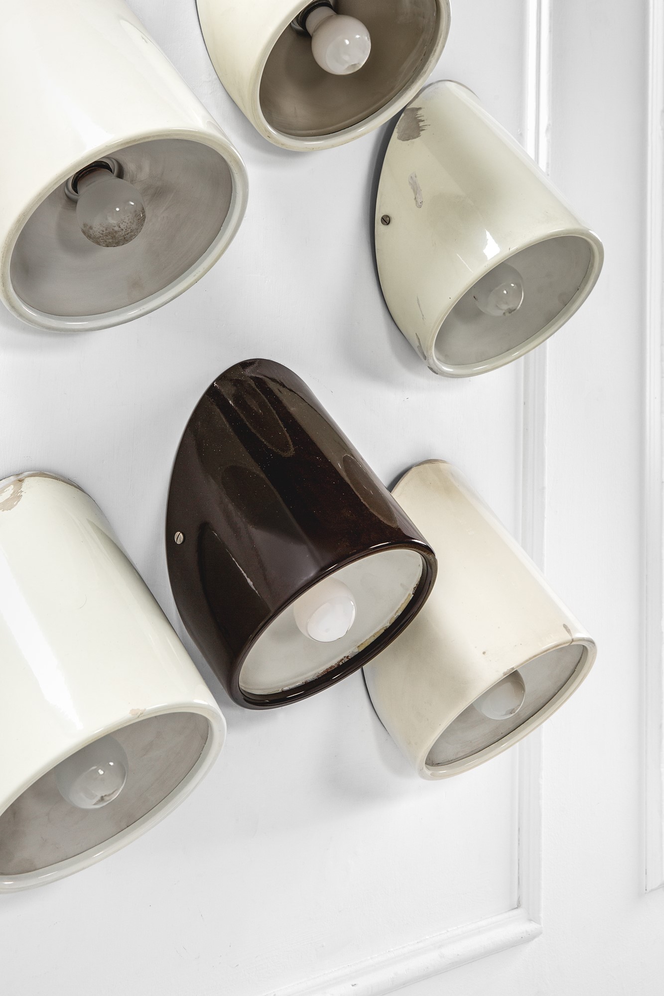 Sei lampade da parete mod. 235