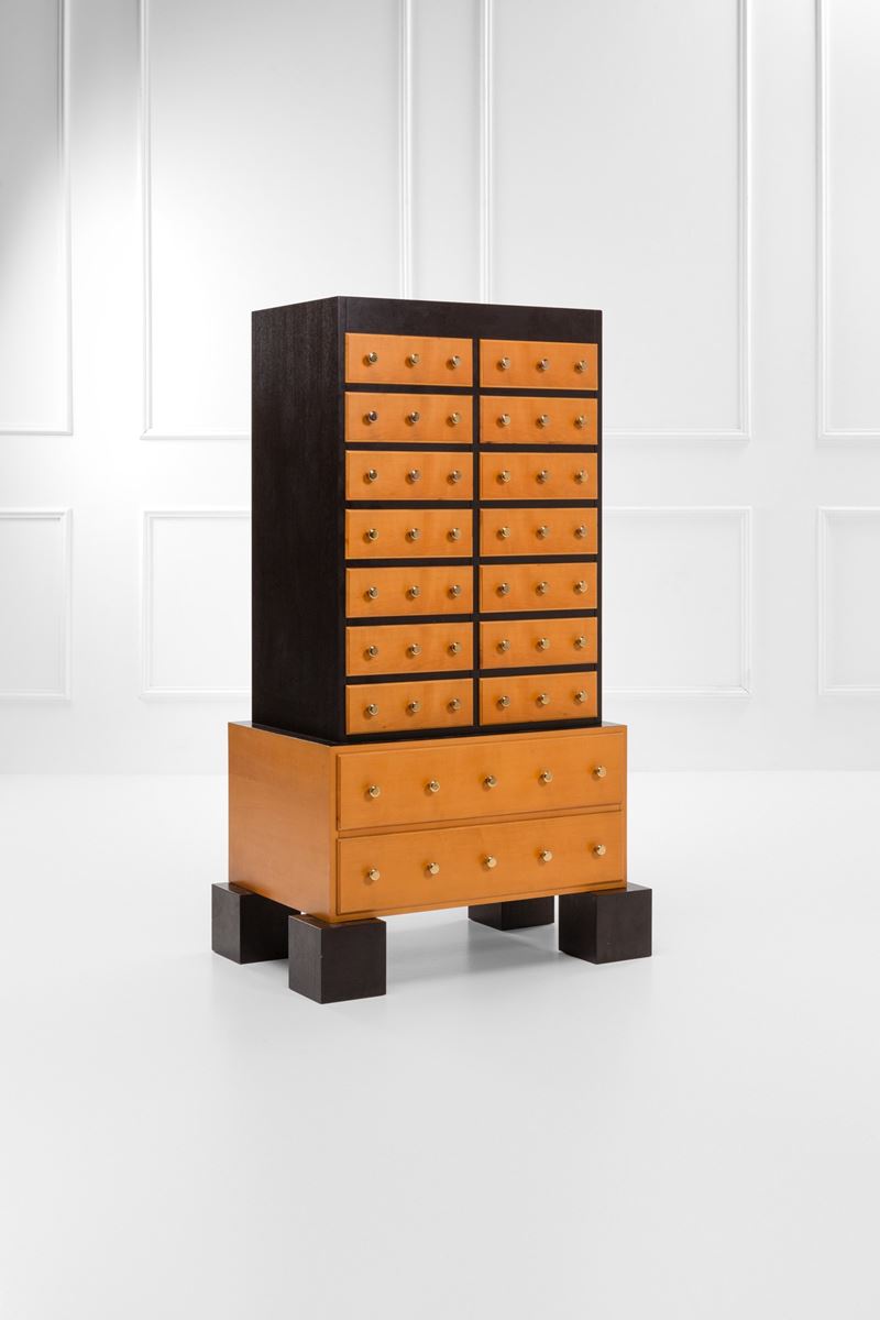 Ettore Sottsass - Mobile con Cassetti Mod. Mombasa
