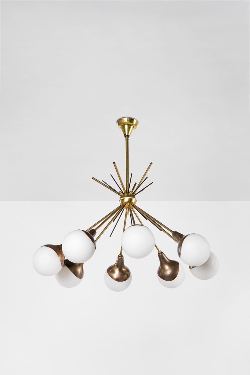 Lampadario a otto luci