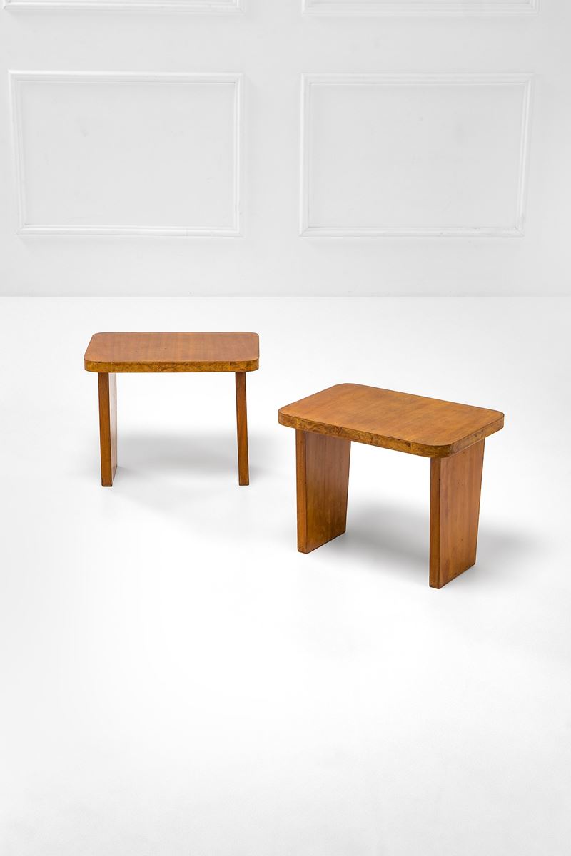 Due sgabelli nello stile deco'