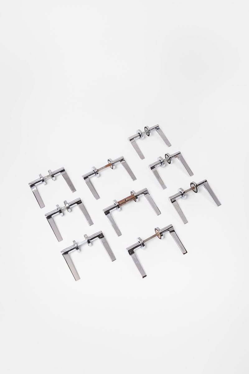 Gio Ponti - Nove Coppie di Maniglie Mod. Lama