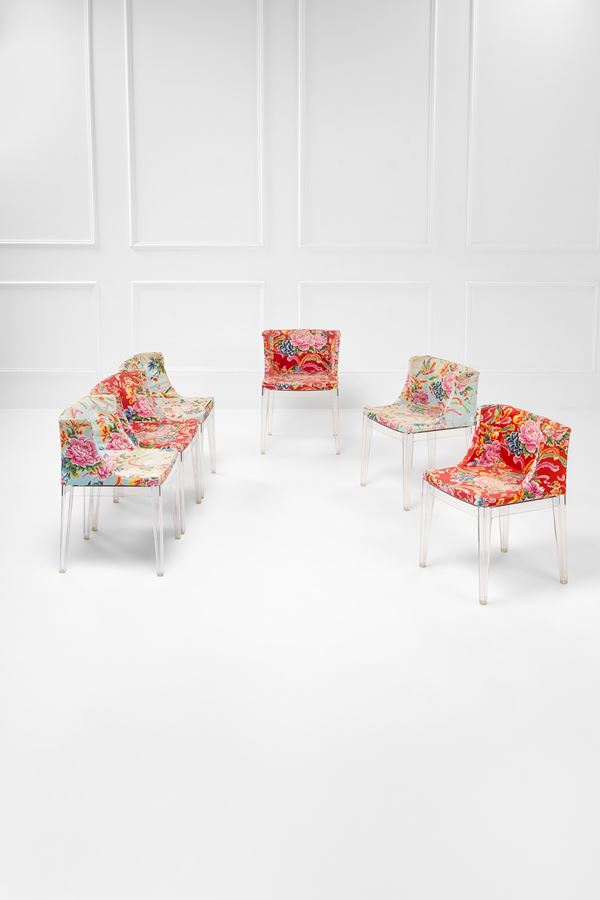 Philippe Starck - Sei sedie mod. Mademoiselle