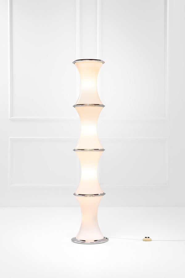 Enrico Tronconi - Lampada da terra mod. Bamboo