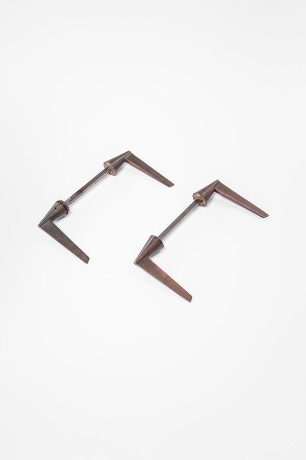 Gio Ponti - Due coppie di maniglie mod. Cono