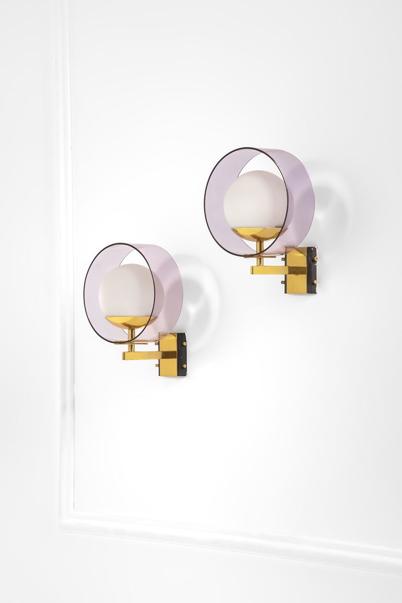 Due lampade da parete mod. Labrador