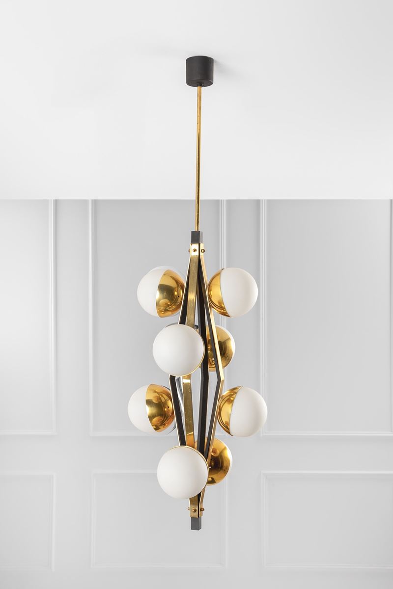 Lampadario a otto luci