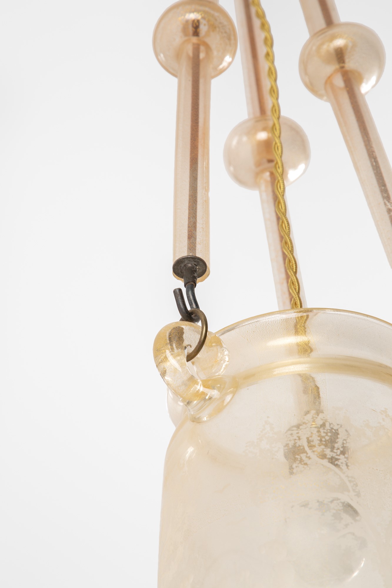 Due lampade a sospensione a cesendello