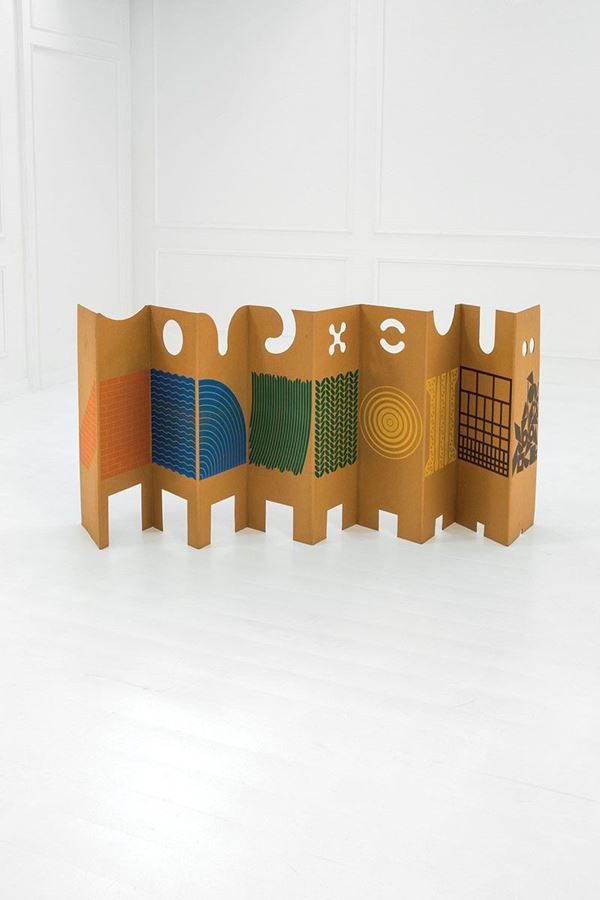 Enzo Mari : Paravento Il posto dei Giochi
  - Auction Design - Incanto Casa d'Aste e Galleria
