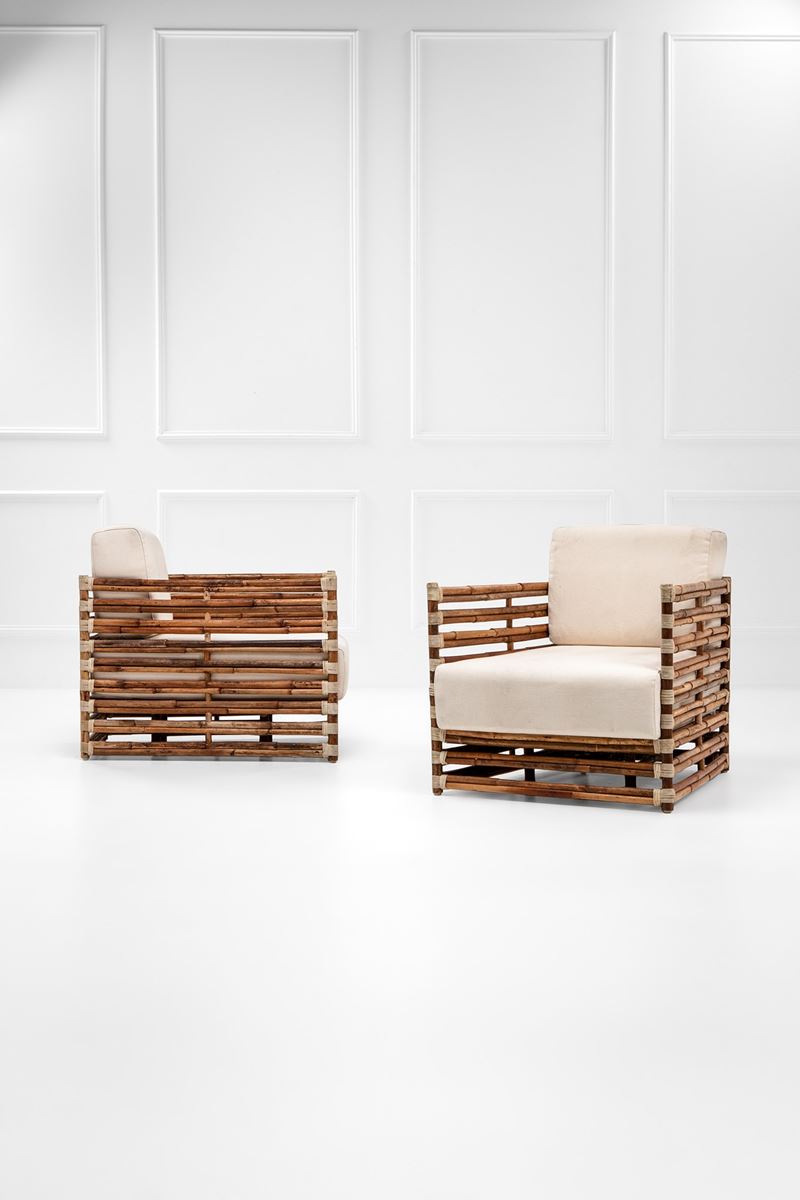 Paola Navone - Due Poltrone della Collezione Malaka