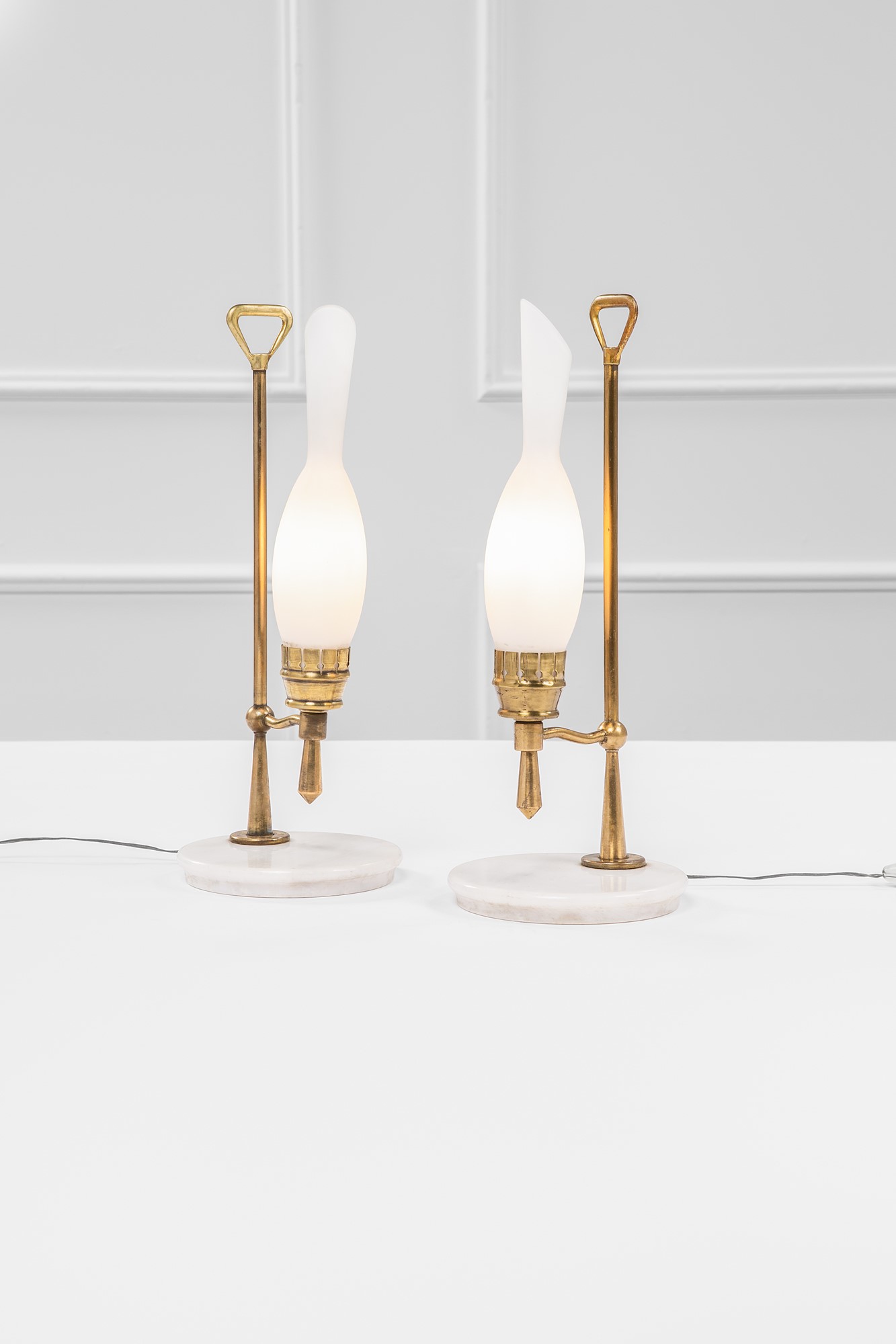 Due lampade da comodino