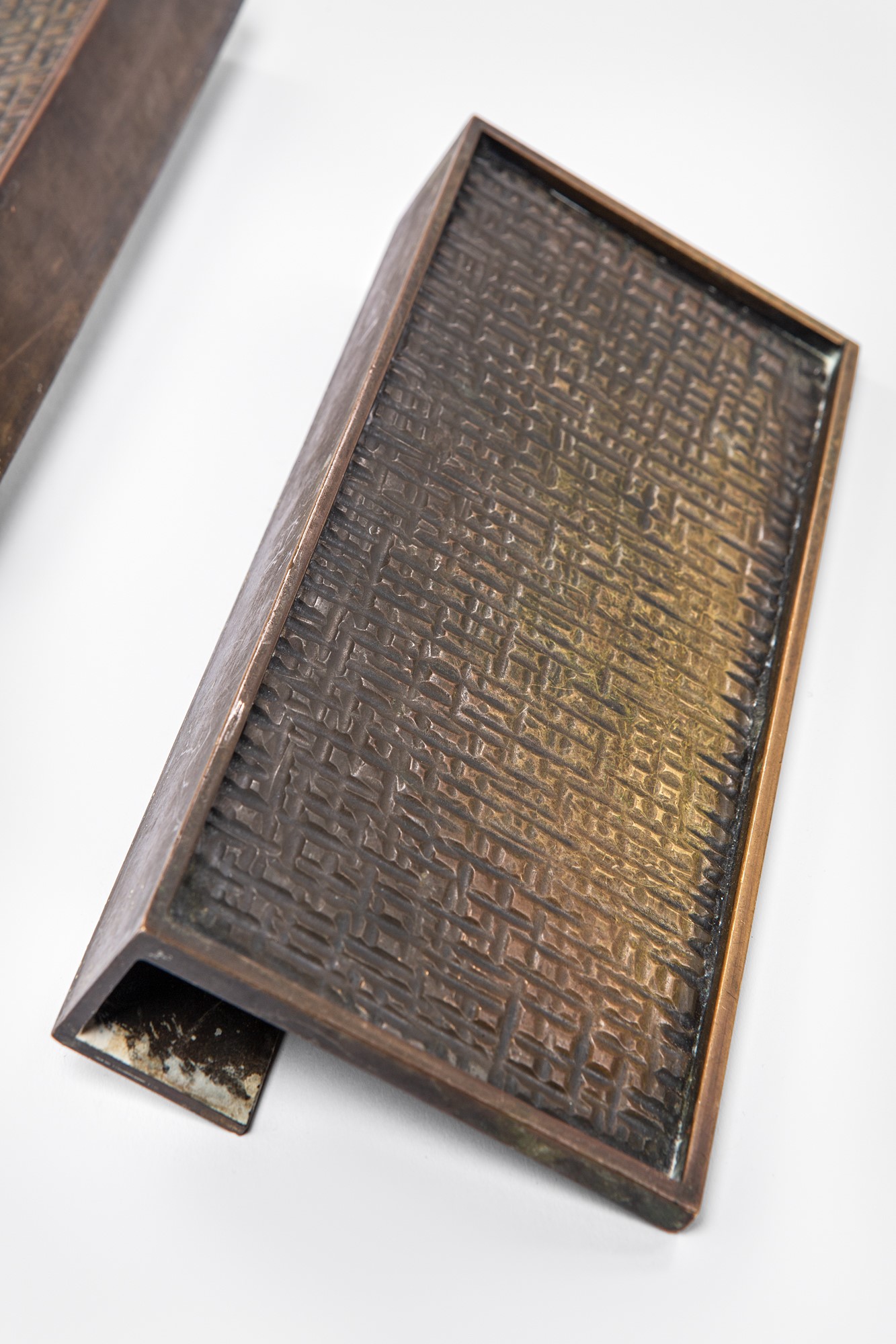 Coppia di maniglie rettangolari