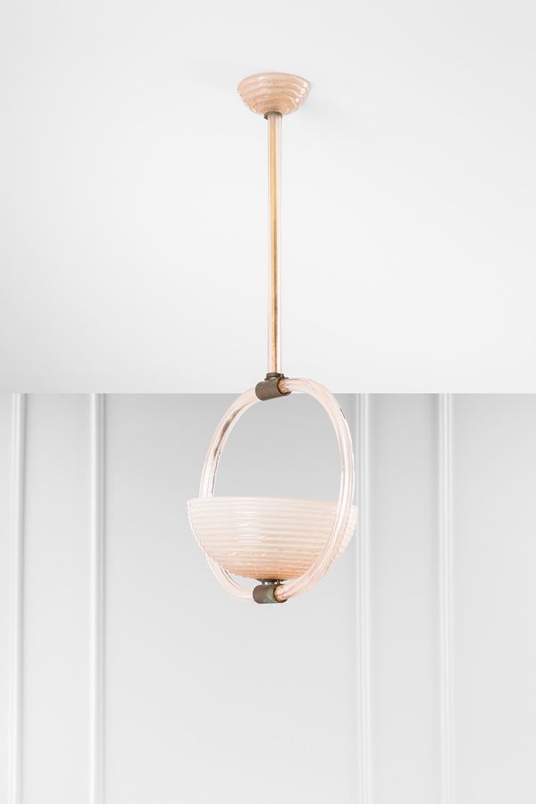 Seguso Vetri d'Arte - Lampada a sospensione