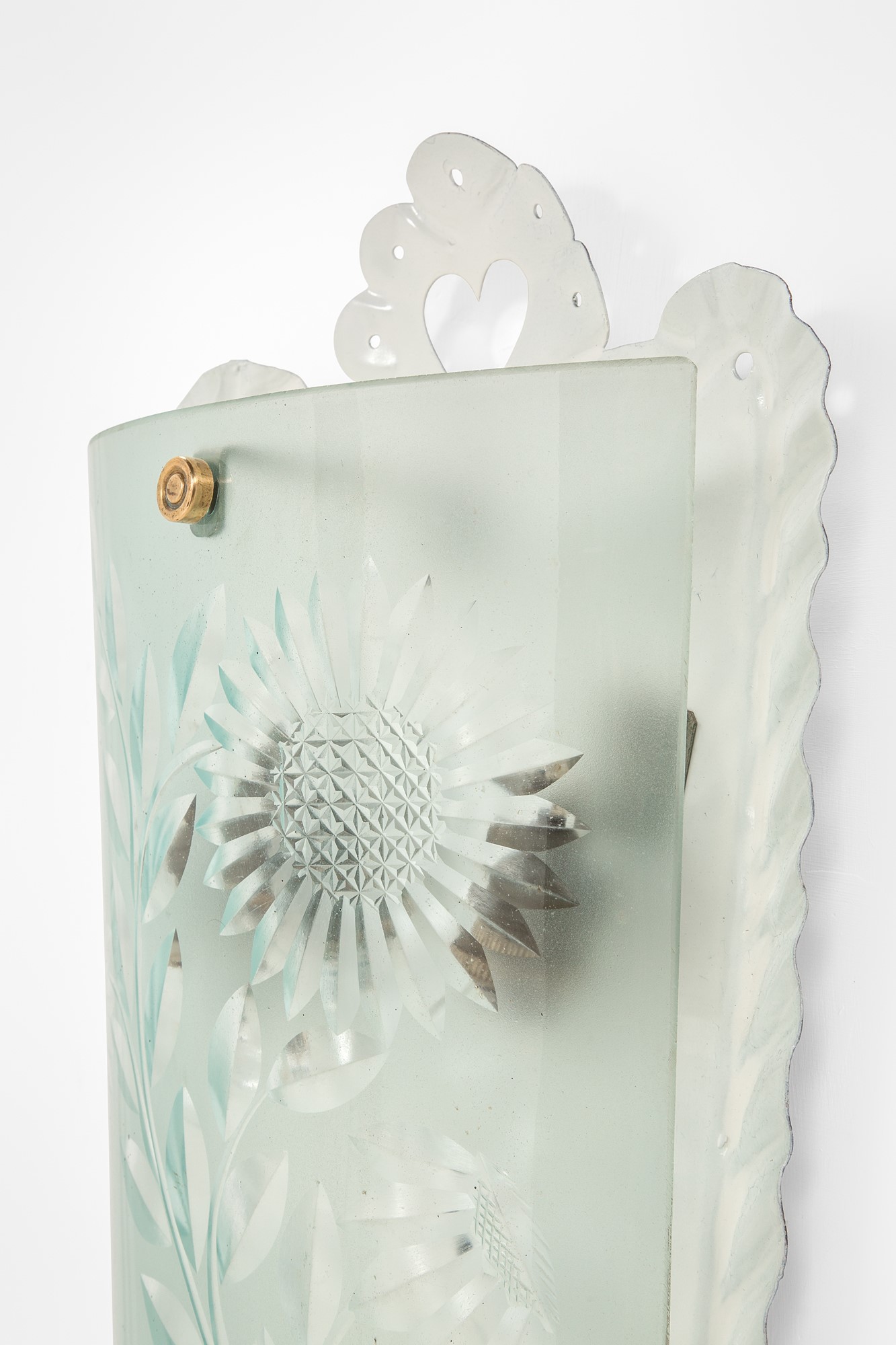 Grande lampada da parete