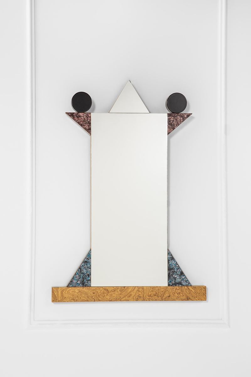 Ettore Sottsass - Specchio da Parete Mod. Diva