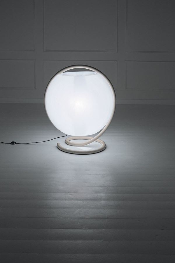 Elio Martinelli : Rara lampada da terra mod. Il   - Asta Design - Incanto Casa d'Aste e Galleria