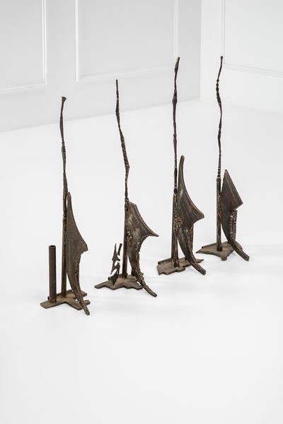 Quattro Fermaporta Scultorei