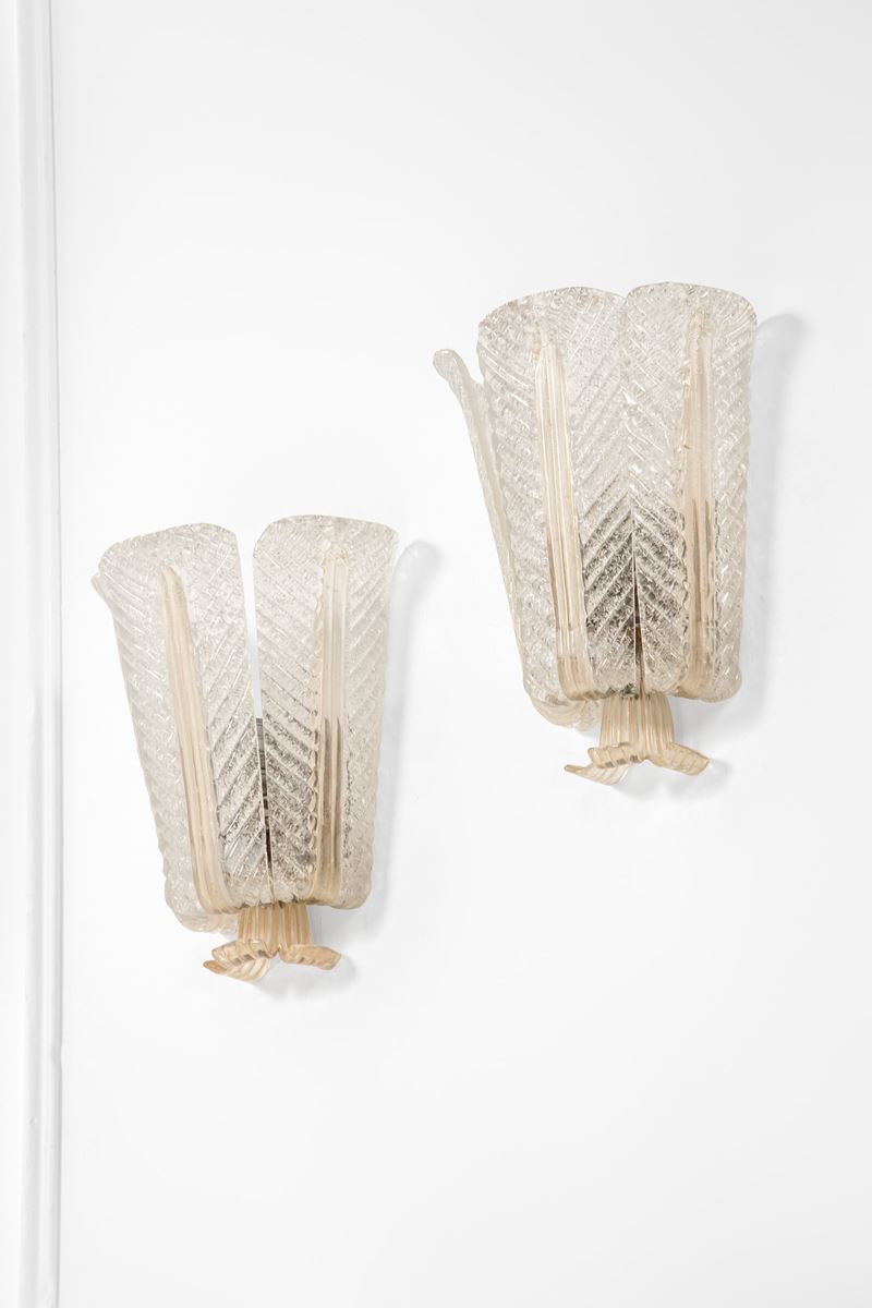 Due lampade da parete