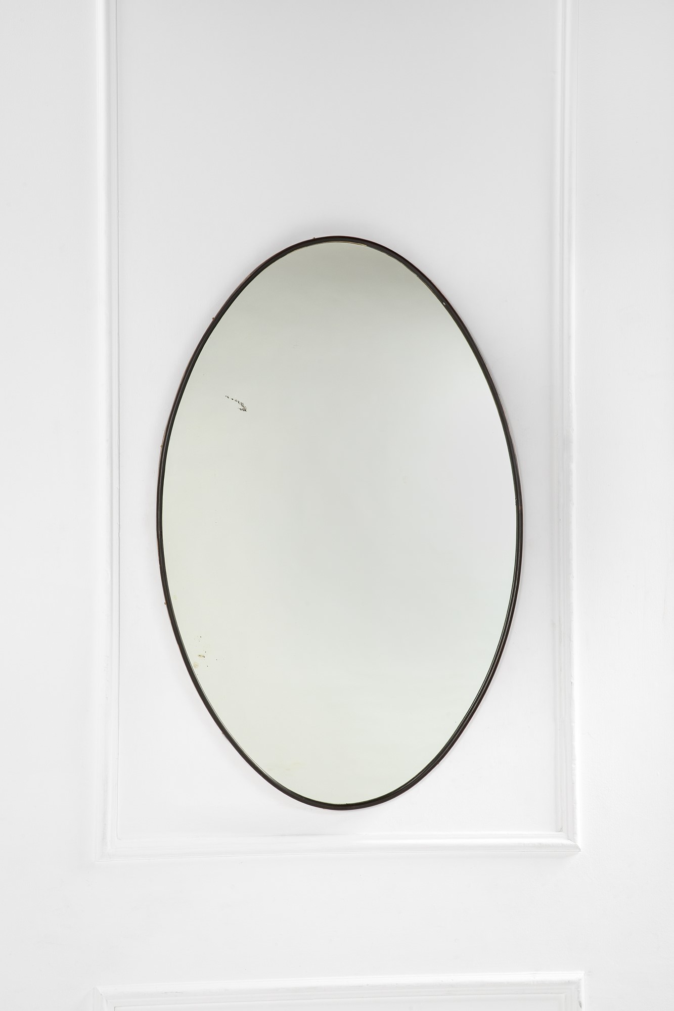 Grande specchiera ovale