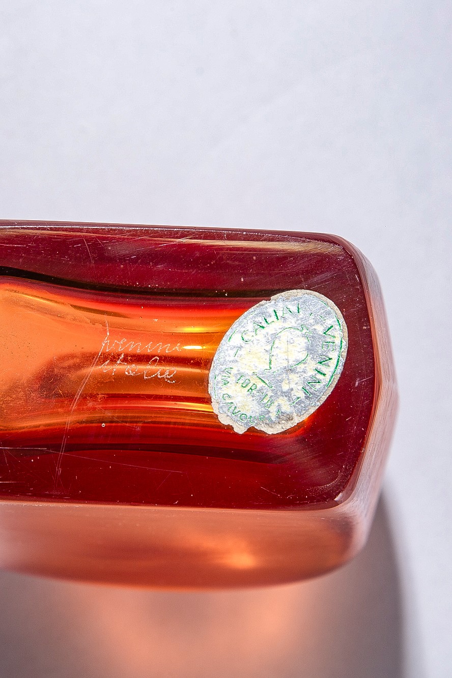 Bottiglia della serie incisi