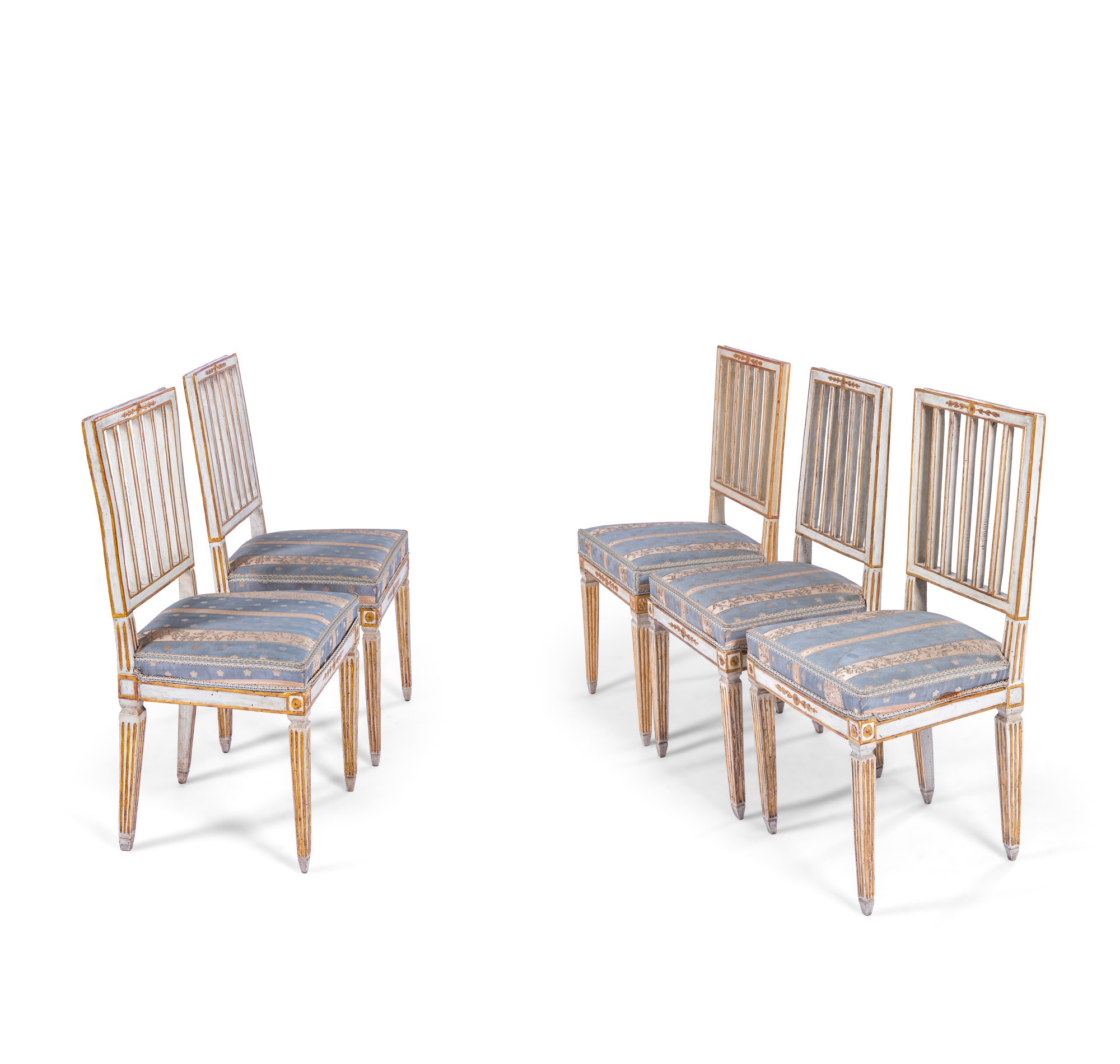 Dieci sedie - Sicilia fine XVIII sec.