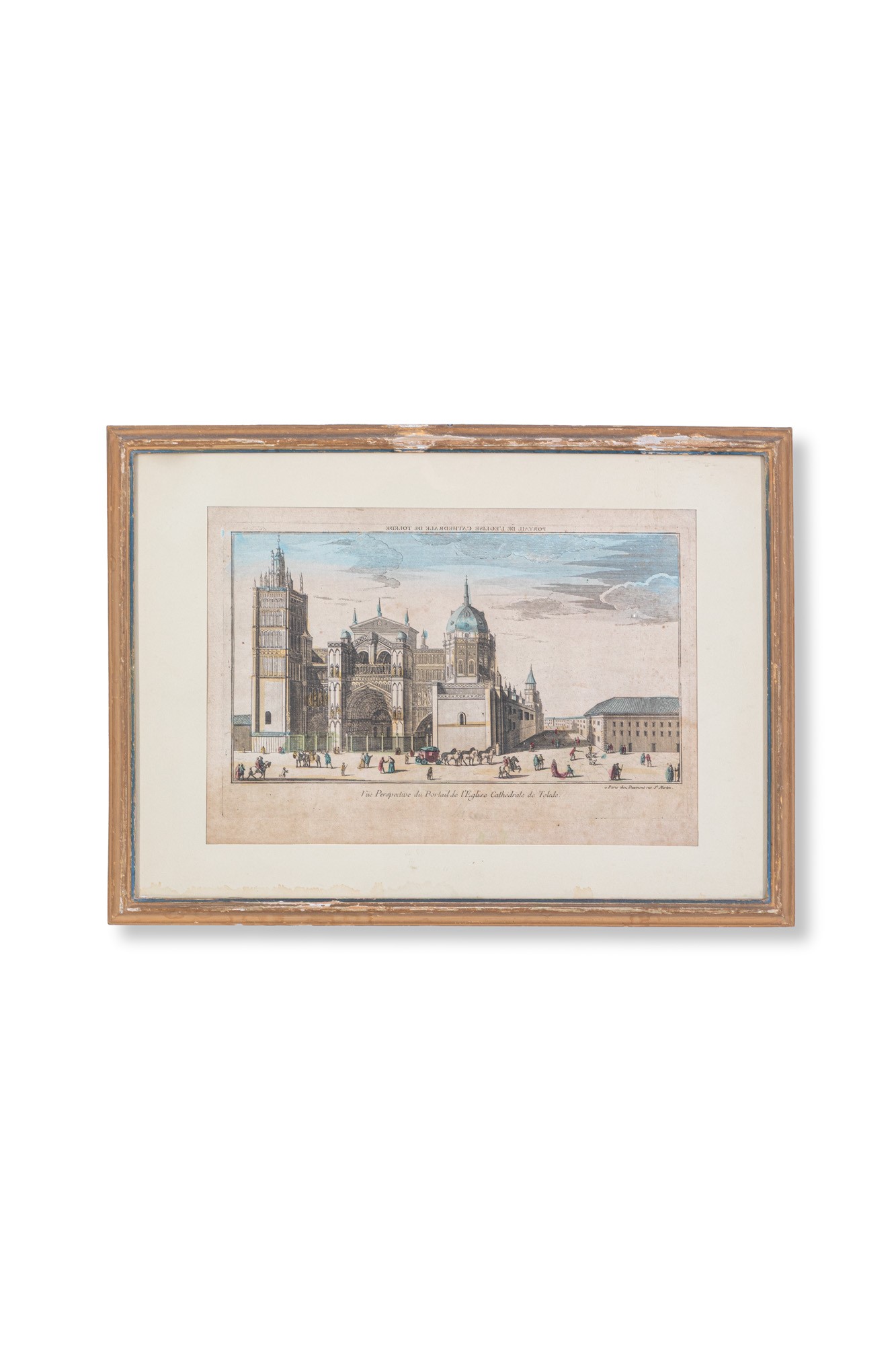 Dieci stampe raffiguranti vedute di città