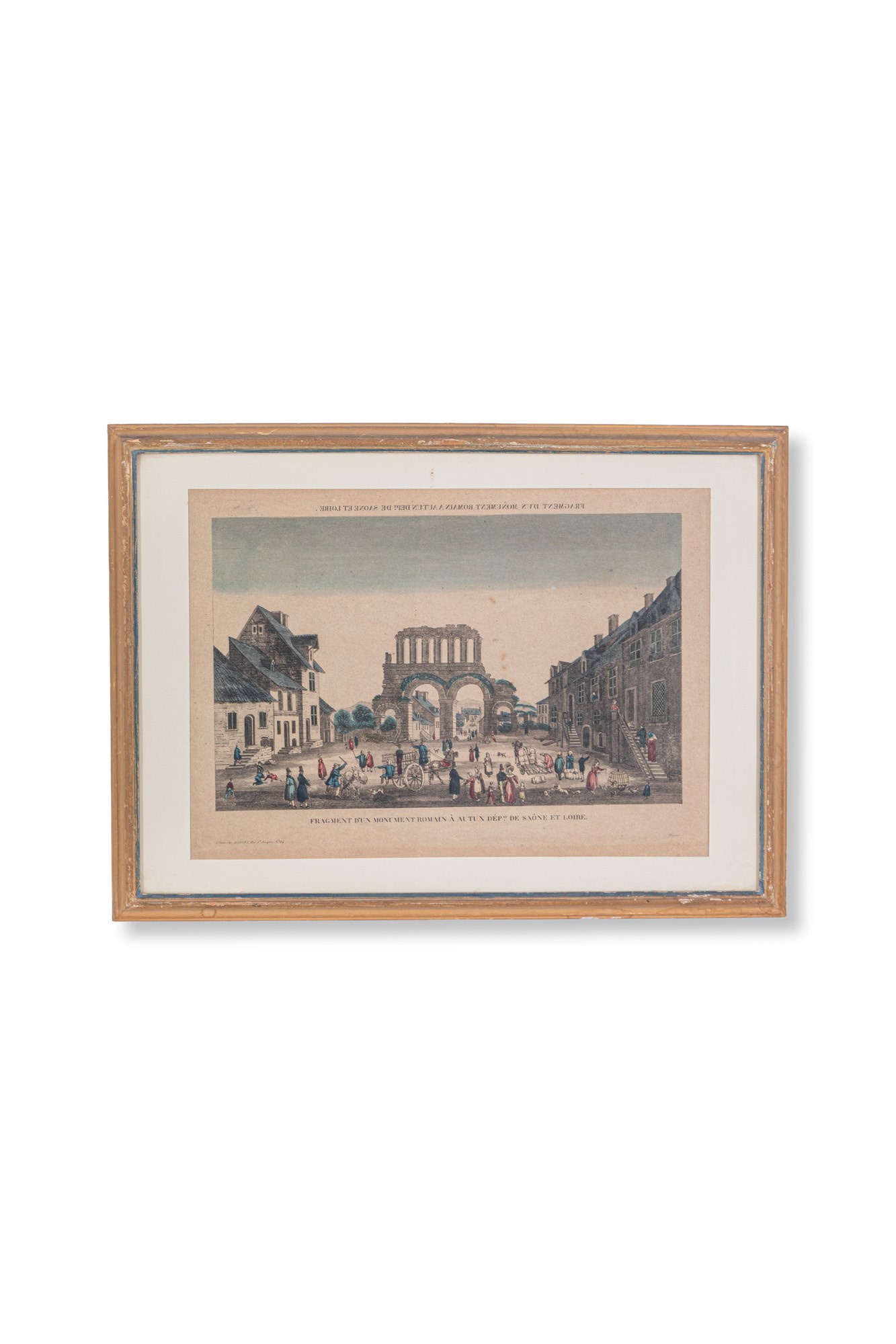 Dieci stampe raffiguranti vedute di città