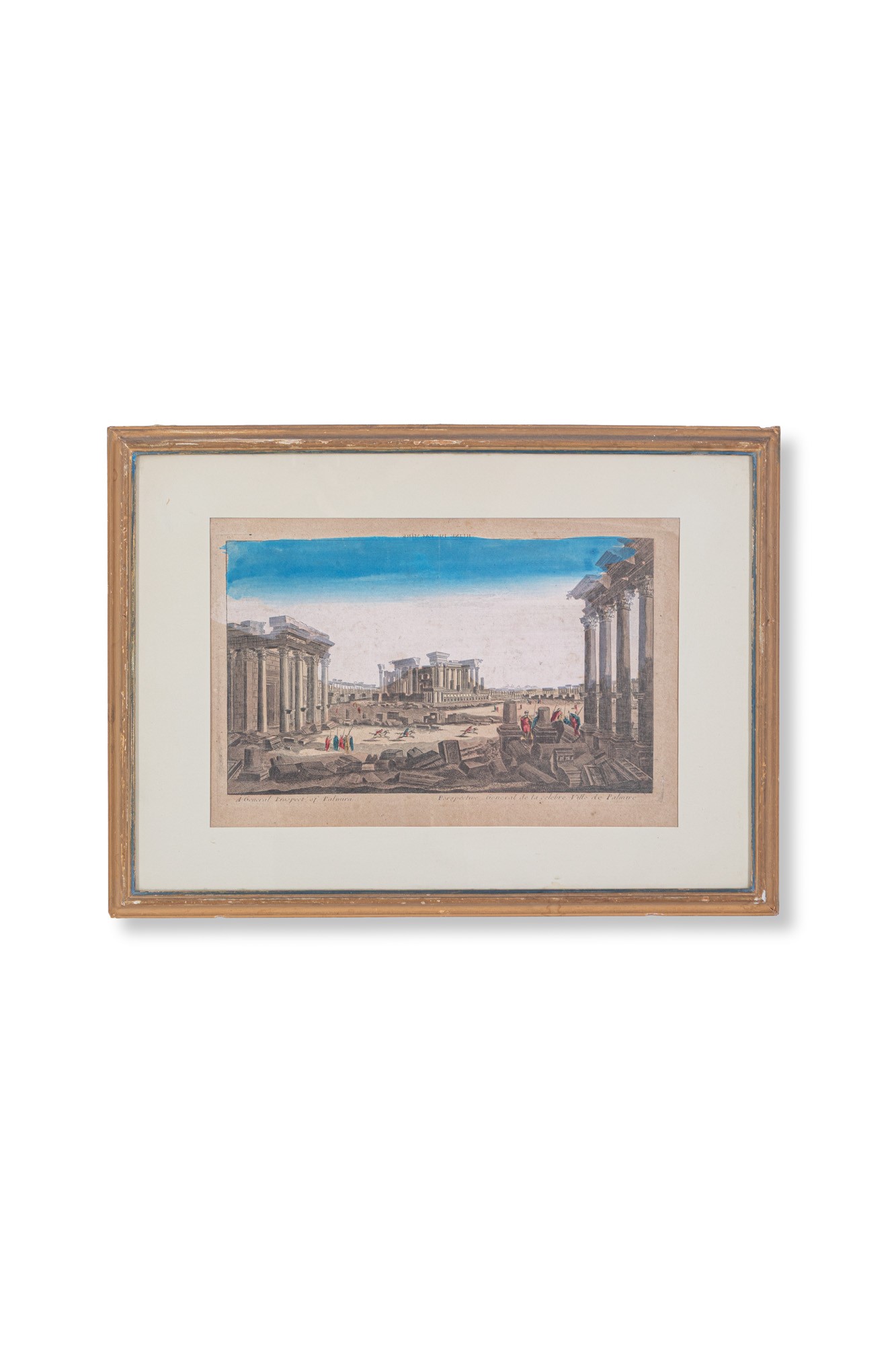 Dieci stampe raffiguranti vedute di città