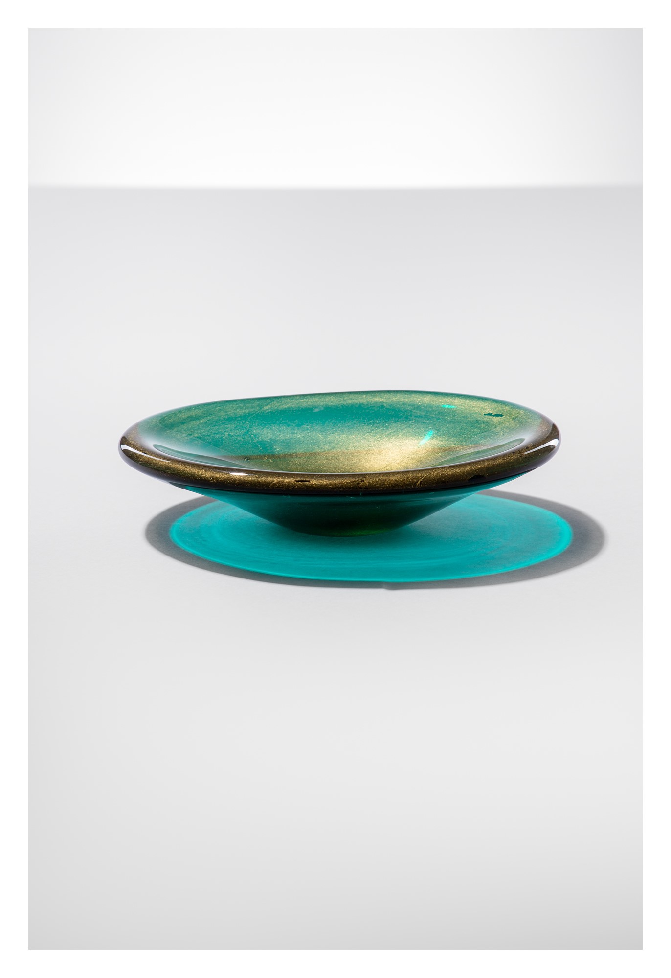 Piccolo piatto della serie Sfumati Oro