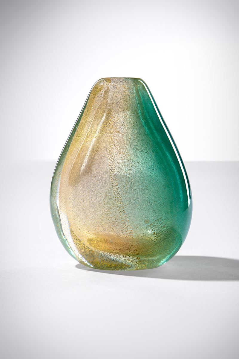 Piccolo vaso della serie Sfumati Oro