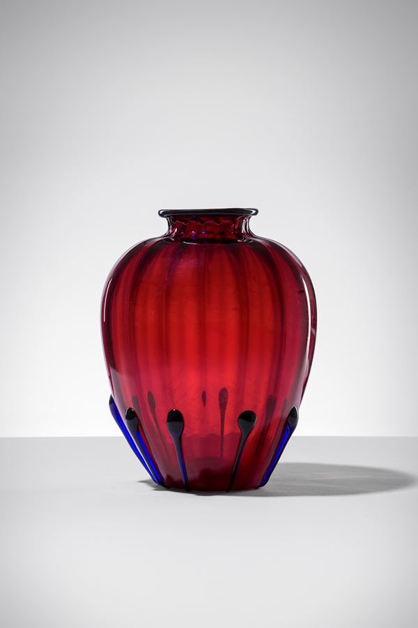 Vittorio Zecchin : Vaso  - Auction Murano Glass - Incanto Casa d'Aste e Galleria