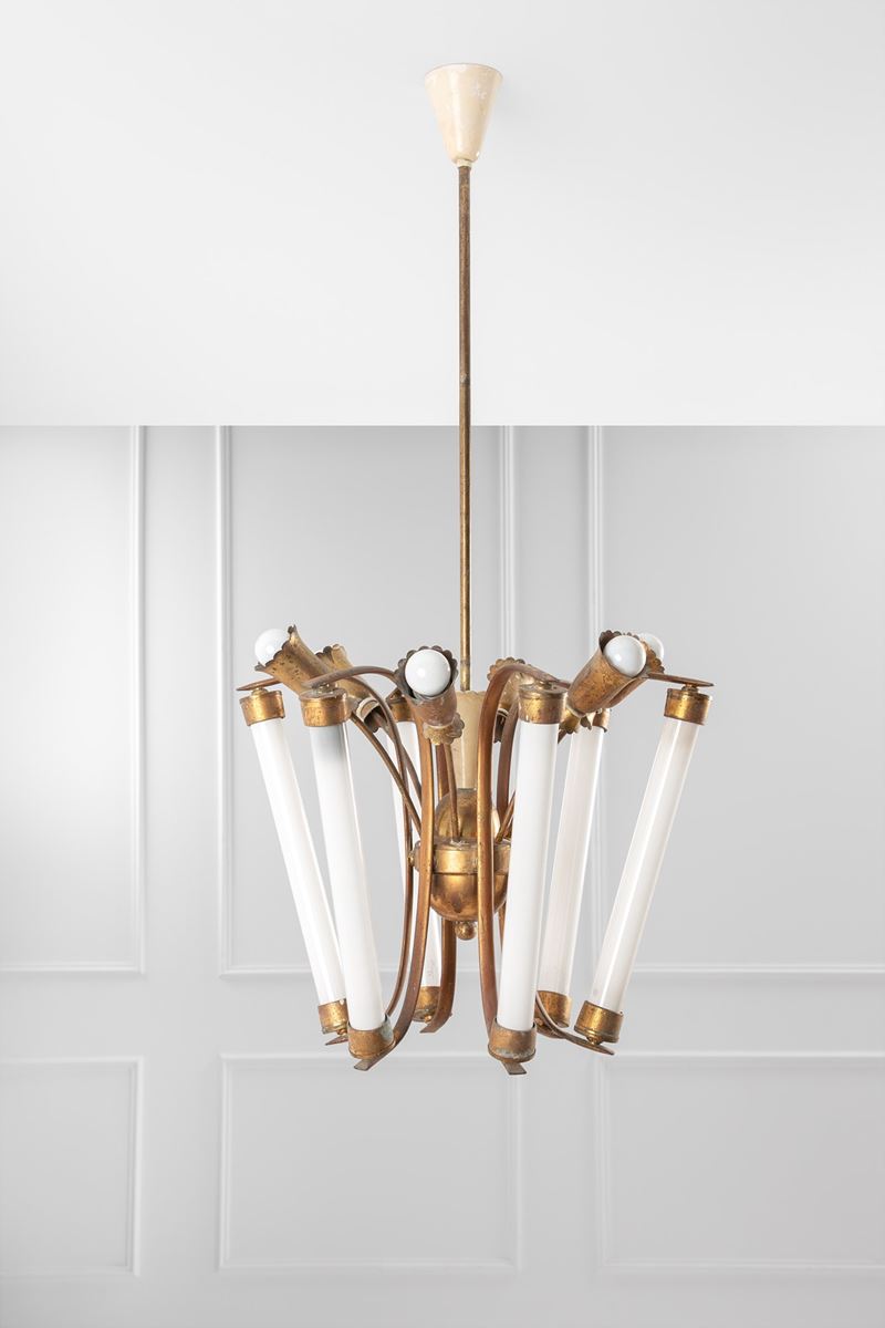 Lampadario nel gusto deco'