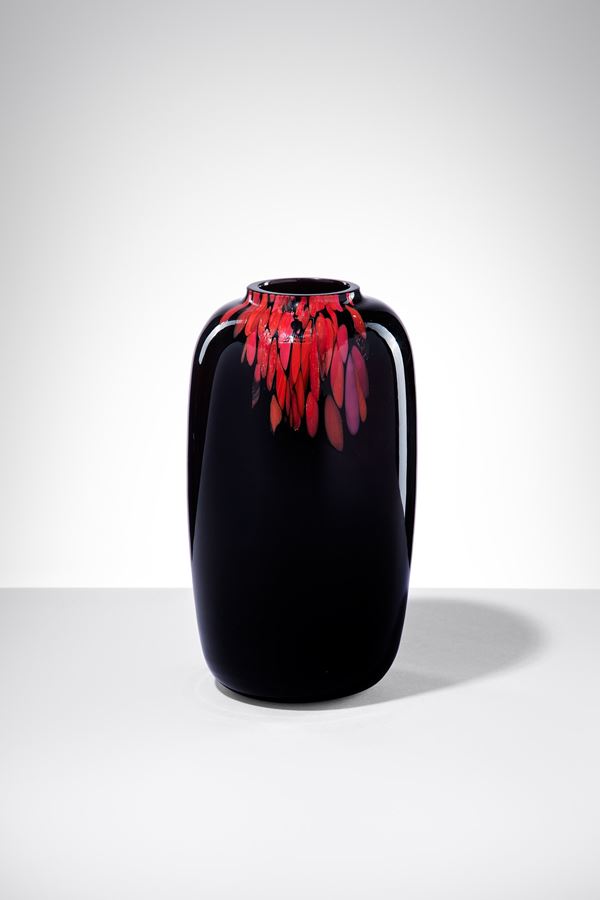Venini - Vaso della serie Lacche