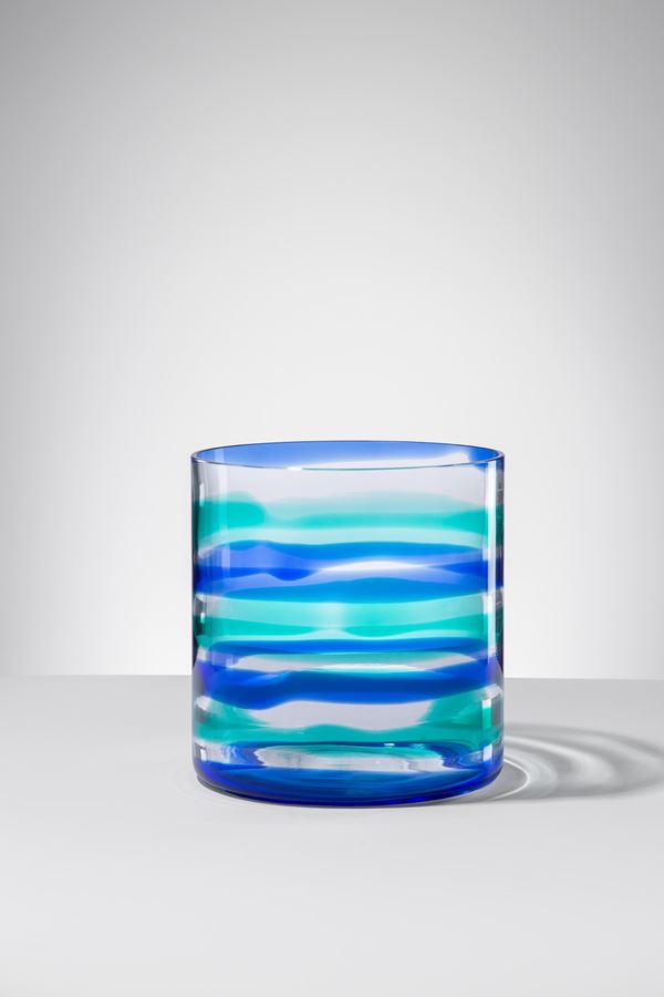 Fulvio Bianconi - Vaso della serie Fasce di colore