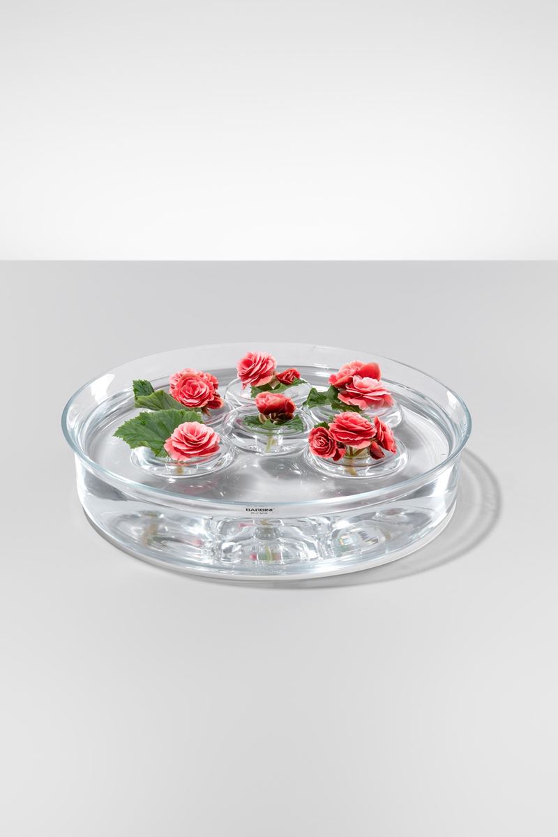 Grande centrotavola con portafiori