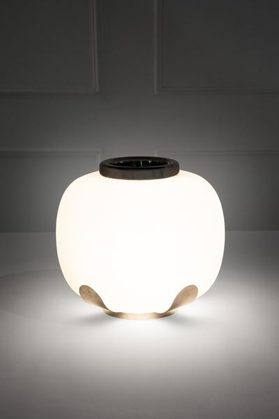 Lampada da Tavolo con Portafiori Integrato