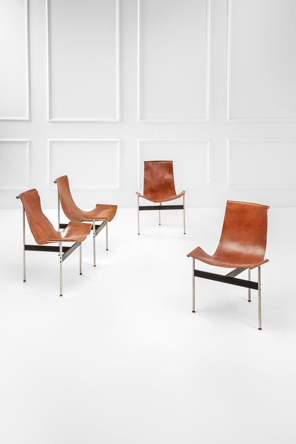 Katavolos, Littell &amp; Kelly - Quattro sedie mod. 3LC T Chair