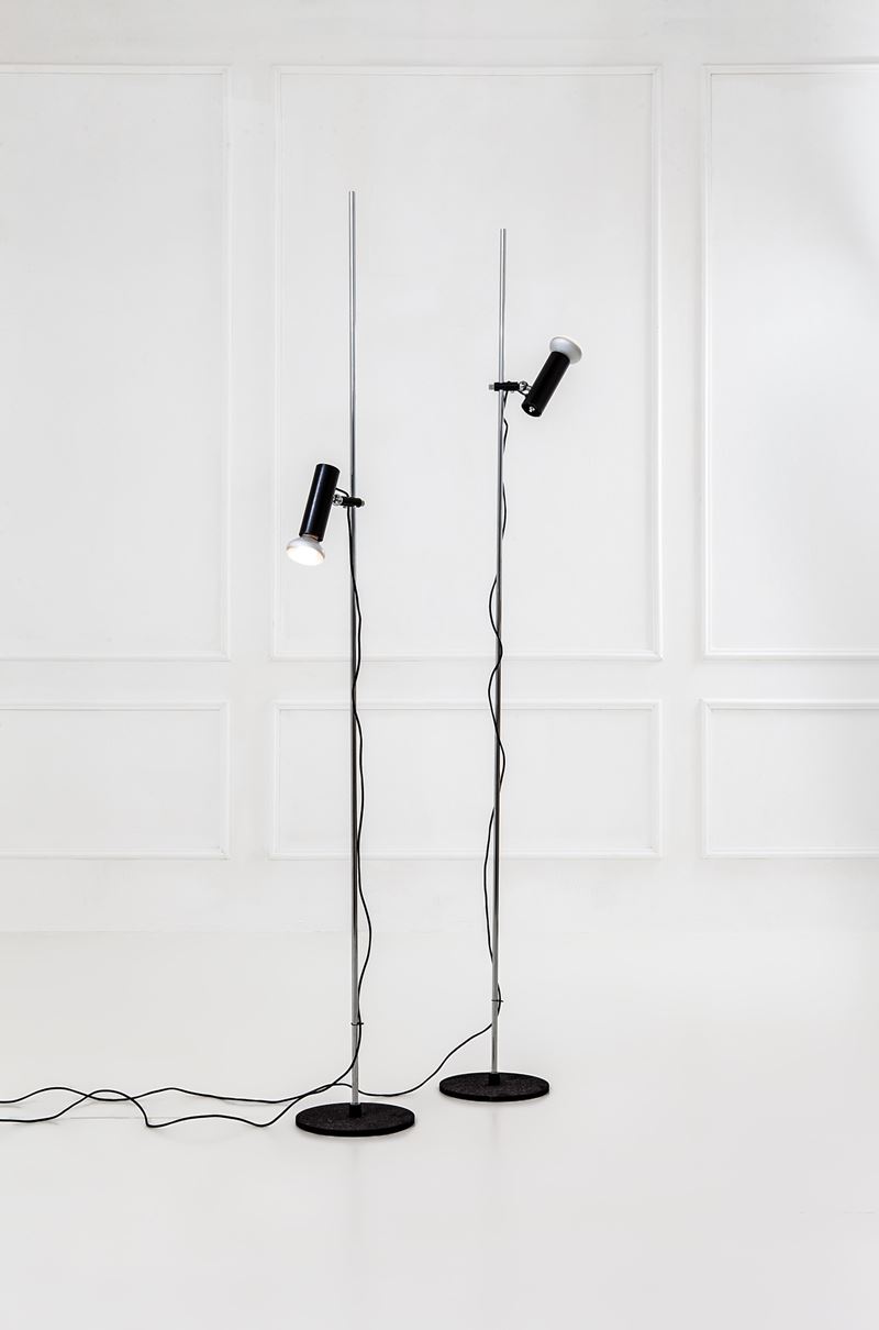 Due lampade da terra mod. 1055/SP