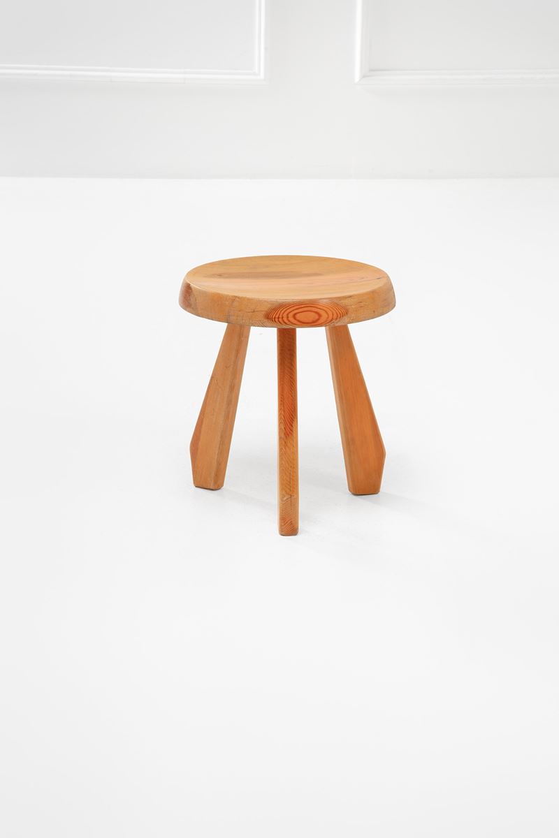 Charlotte Perriand - Sgabello Mod. Sandoz