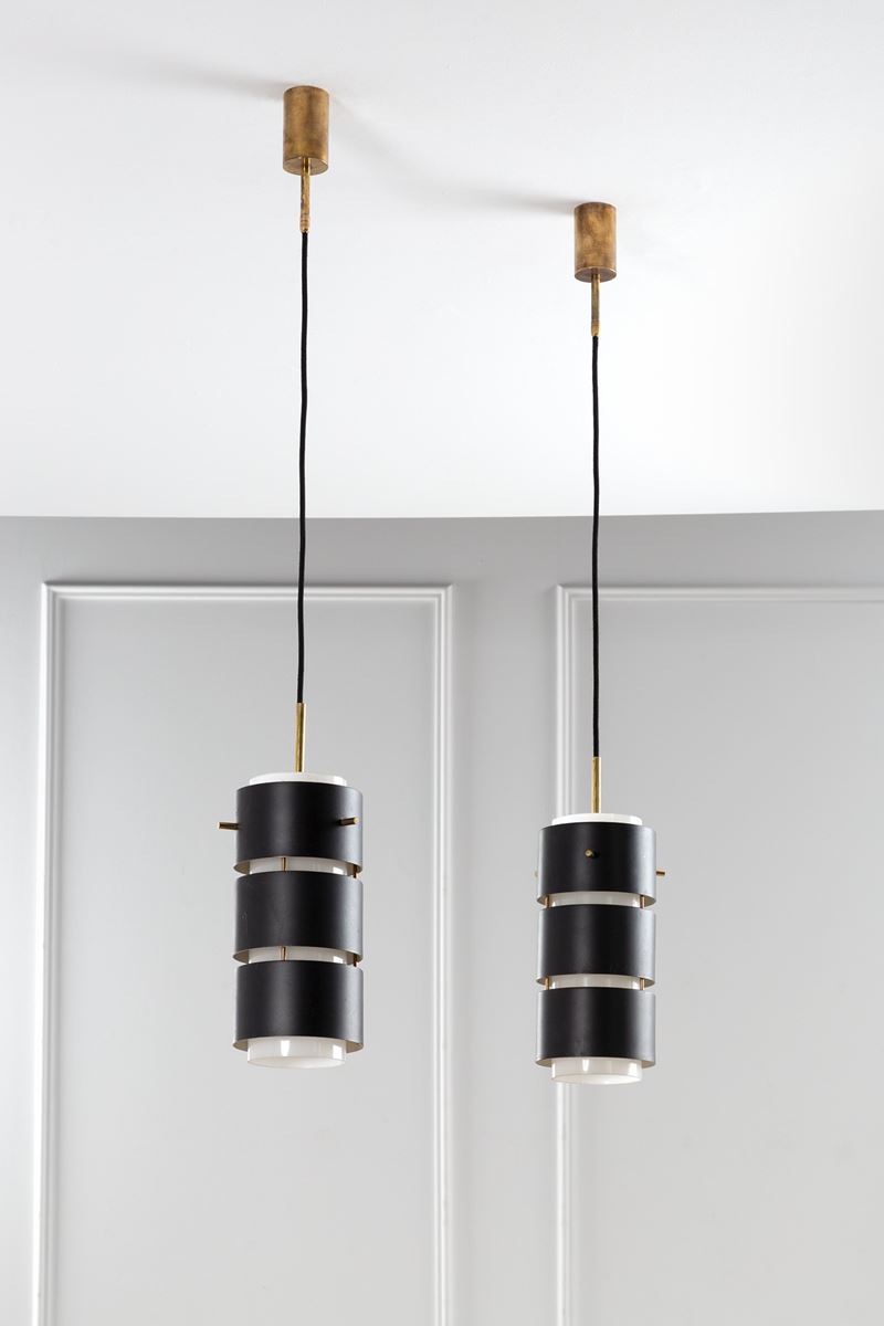 Due lampade a sospensione