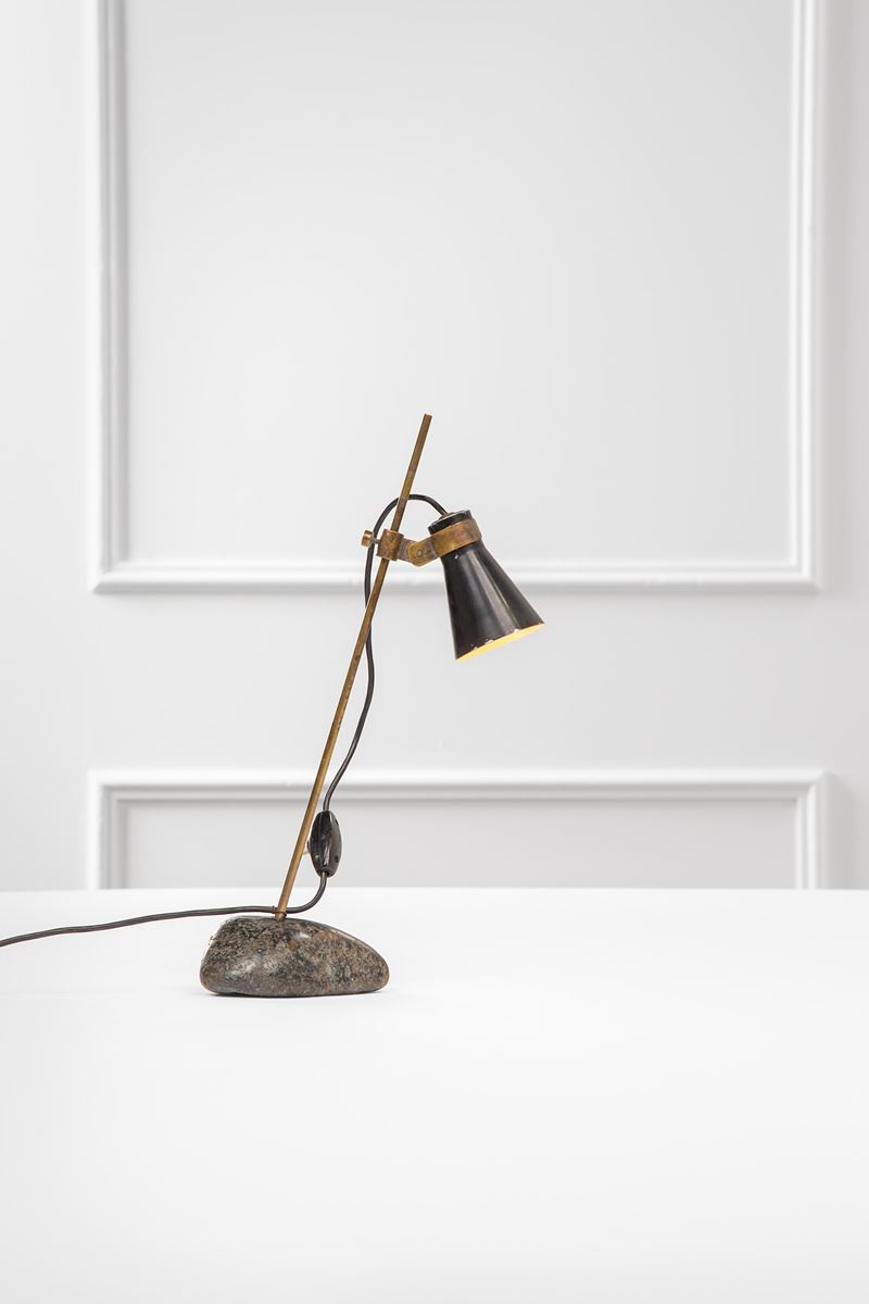 Lampada da tavolo mod. Lta 1 Sasso