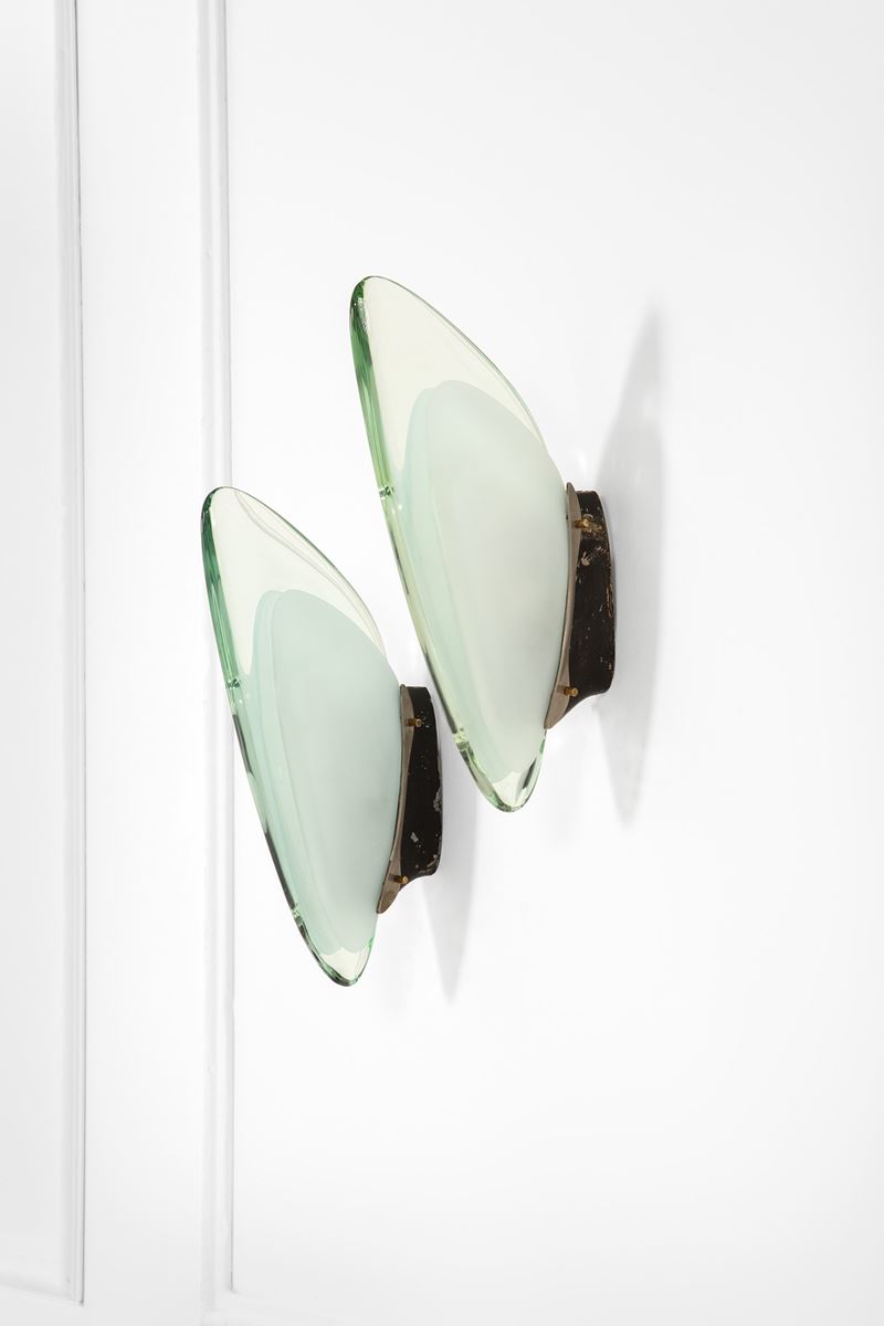 Due lampade da parete mod. 1552