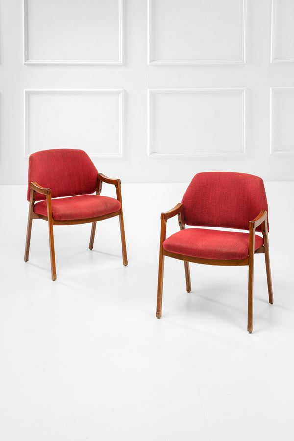 Ico Parisi - Due poltrone mod. 814