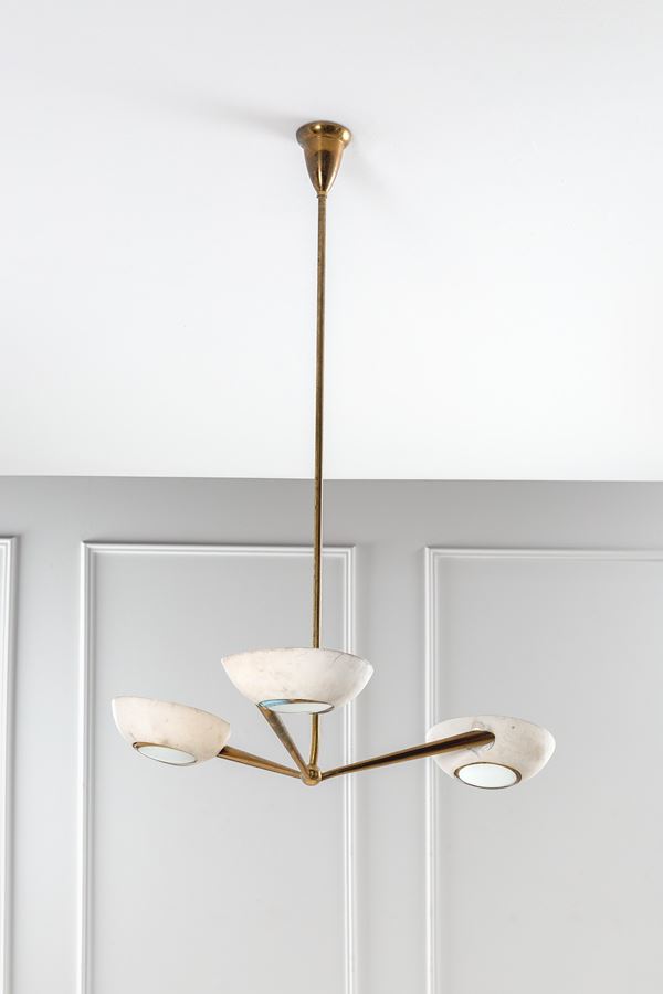 Lumen - Lampadario a tre luci mod. O130