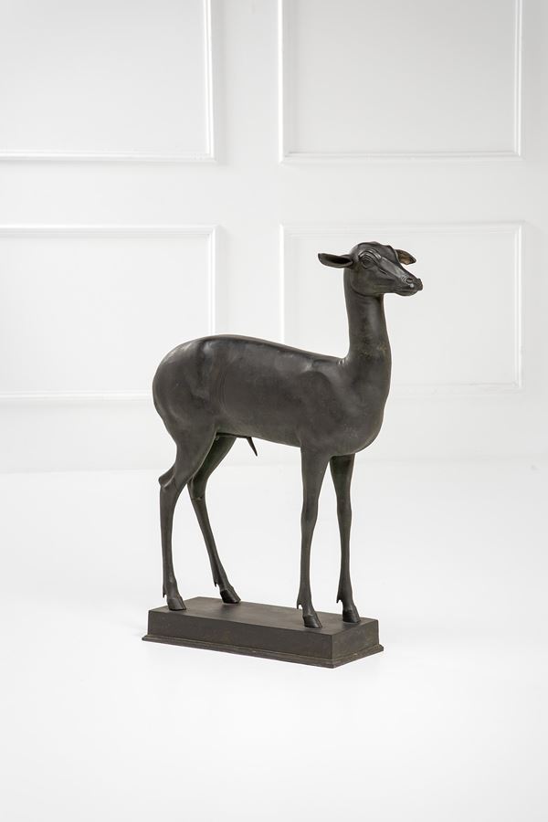Scultura di cerbiatto